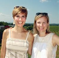 Lorna Breen, left, with her younger sister, Jennifer Feist. The sisters, who were just 22 months apart in age, had their own secret language.
